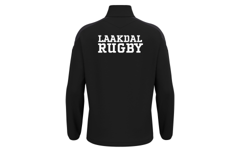 RCLA - ANDUIN 1/4 ZIP TOP BLK/DGRY