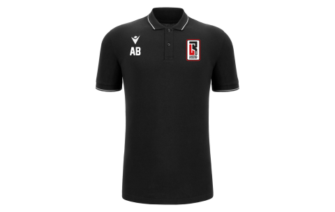 RCLA - COMEDY ECO POLO BLK SS