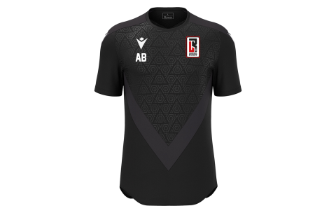 RCLA - WISP SHIRT SS BLK/DGRY