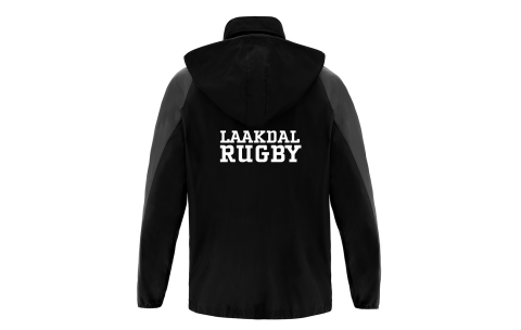 RCLA - ELBRUS FULL LENGTH ZIP RAINJACKET BLK/DGRY