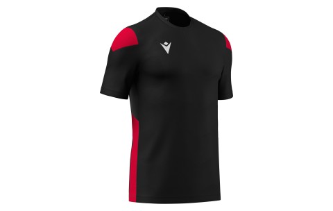 RCLA - POLIS SHIRT BLK/RED SS