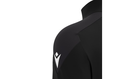 RCLA - ANDUIN 1/4 ZIP TOP BLK/DGRY