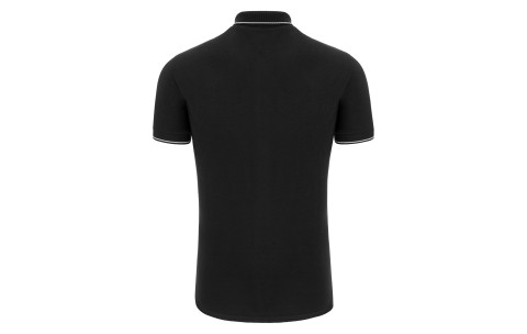 RCLA - COMEDY ECO POLO BLK SS