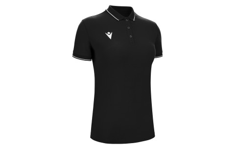RCLA - WALTZ ECO POLO WOMAN BLK SS