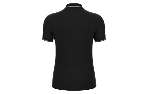 RCLA - WALTZ ECO POLO WOMAN BLK SS
