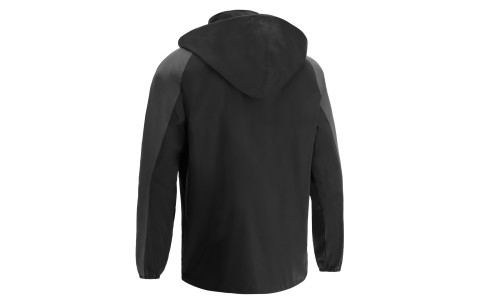 RCLA - ELBRUS FULL LENGTH ZIP RAINJACKET BLK/DGRY